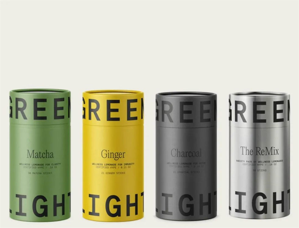 Greenlight檸檬水包裝設(shè)計